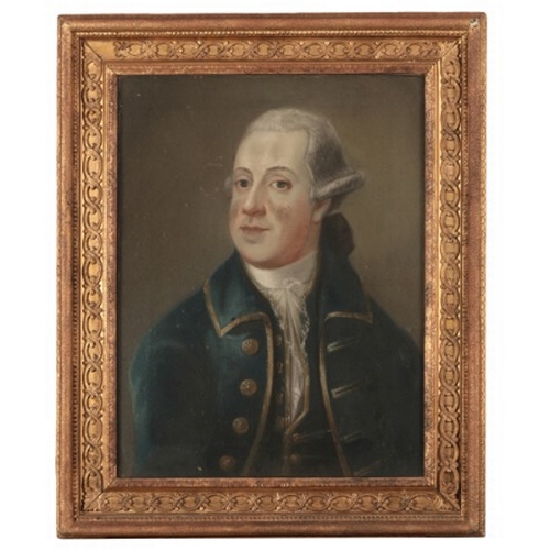 100 - ENGLISH SCHOOL, 18TH CENTURY A head and shoulders portrait of William Chaworth (1726-1765)

dated 17... 