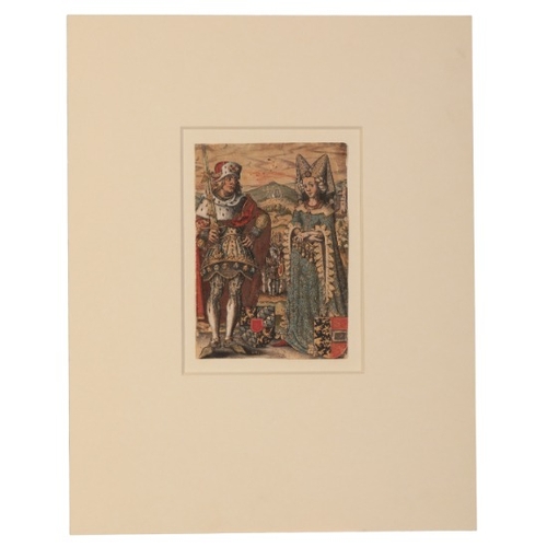 92 - JOST AMMAN (1539-1591) & GEORG MACK THE ELDER (fl. 1556-1601) 'Rudolphus II'

(Holl. 201.66), 1583, ... 