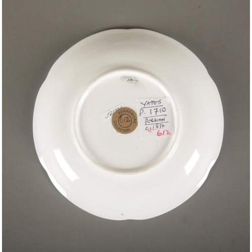 16 - A COLLECTION OF YATES 'PERSIAN' SHAPE TEAWARE comprising three trios and three cups and saucers, dec... 