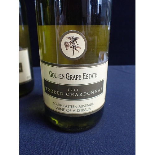 235 - 12 BOTTLES OF WHITE WINE Golden Grape Este, 2015 wooded chardonnay, Australian and Duca Bortini di M... 