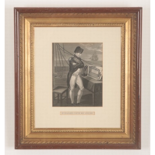 32 - AFTER SÉBASTIEN COEURE (1788-1831) 'Buonaparte Captif des Anglois'

depicting Napoleon I standing on... 