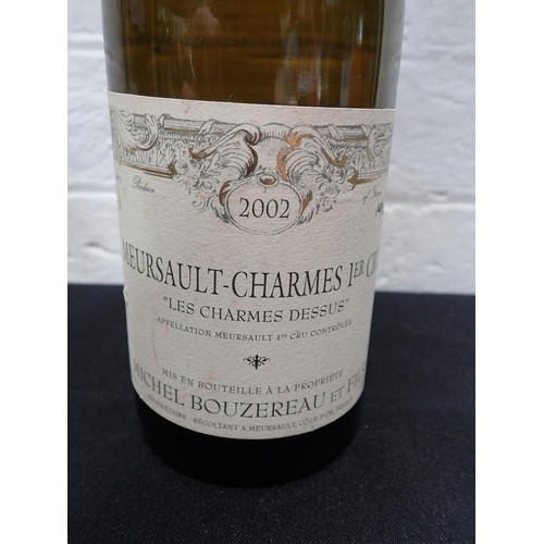 136 - MICHEL BOUZEREAU ET FILS MEURSAULT-CHARMES PREMIER CRU 'LES CHARMES-DESSUS' 2002 one 75cl bottle wit... 