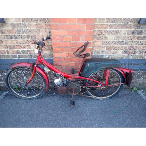 155 - A RALEIGH RUNABOUT MOTORCYCLE 49cc (for restoration/spares)