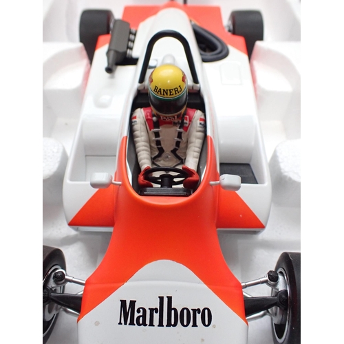 186 - AYRTON SENNA: A MINICHAMPS F1 CAR MODEL - RALT TOYOTA RT3 winner of Macau GP 1983, no. 540 831813, b... 