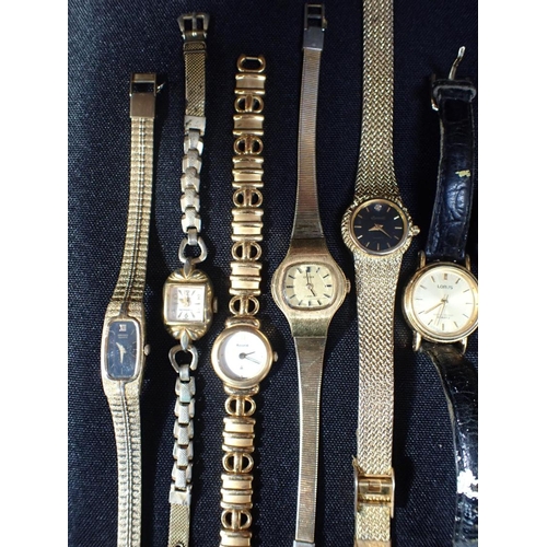 415 - A COLLECTION OF QUARTZ WATCHES including a boxed Timberland example