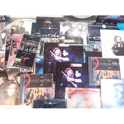 78 - AN EXTENSIVE COLLECTION OF T'PAU VINYL; ALBUMS, SINGLES, CDs including 3inch CDs, etc, 'Only the Lon... 