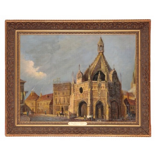 259 - ENGLISH SCHOOL, 19TH CENTURY 'The Market Cross, Chichester, c.1880'

oil on canvas laid on board, 45... 