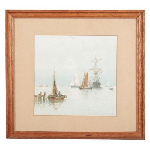 541 - AFTER GEORGE STANFIELD WALTERS (1838-1924) A pair of coastal scenes

chromolithographs, each 24cm x ... 