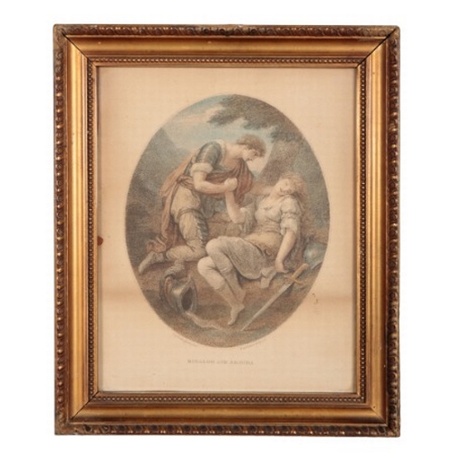 620 - FRANCESCO BARTOLOZZI (1728-1815) AFTER ANGELICA KAUFFMAN (1741-1807) 'Rinaldo and Armida'

a pair of... 