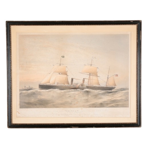 729 - AFTER THOMAS GOLDSWORTHY DUTTON (1819-1891) 'Royal Mail Steam Ship 'Shannon''

lithograph, printed b... 