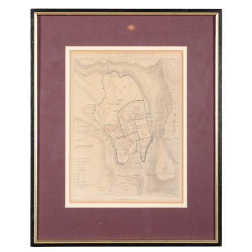 747 - A MAP OF SOMERSETSHIRE

by Robert K Dawson, Leut. R. E, framed and glazed, 28cm x 35cm; together wit... 