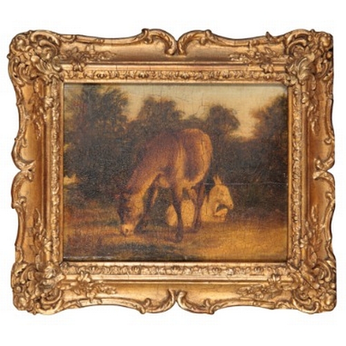 778 - ENGLISH SCHOOL, 19TH CENTURY A near pair of studies of animals in landscapes

unsigned, the first of... 