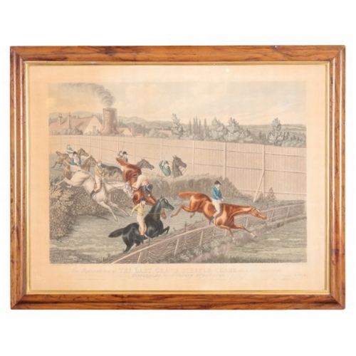 888 - CHARLES HUNT / R.G. & A.W. REEVE AFTER HENRY ALKEN II 'The Last Grand Steeple Chase'

three plates f... 