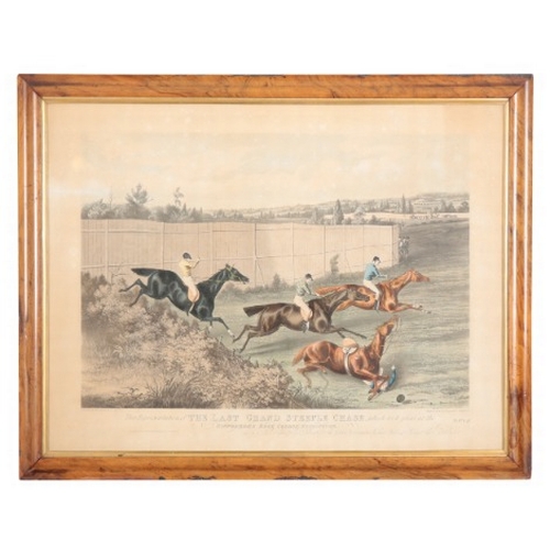 888 - CHARLES HUNT / R.G. & A.W. REEVE AFTER HENRY ALKEN II 'The Last Grand Steeple Chase'

three plates f... 