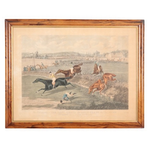 888 - CHARLES HUNT / R.G. & A.W. REEVE AFTER HENRY ALKEN II 'The Last Grand Steeple Chase'

three plates f... 