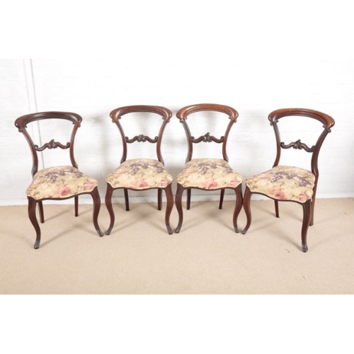 893 - A PAIR OF GEORGE IV MAHOGANY D-END TABLES

the stepped moulded tops with rounded corners, on leaf ca... 