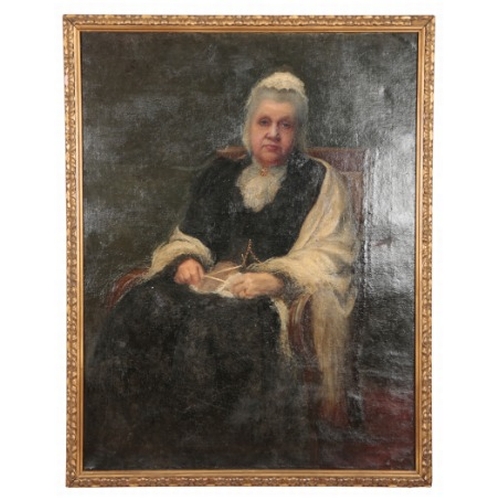 920 - SARA STANLEY (19th/20th century) 'Mrs Mary Stanley'

1900, a full-length portrait of an elderly woma... 