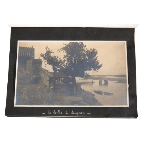 538 - A. DONNAY (EARLY 20TH CENTURY) 'A FEW DAYS IN HONAN PROVINCE'

a French photographic album and journ... 