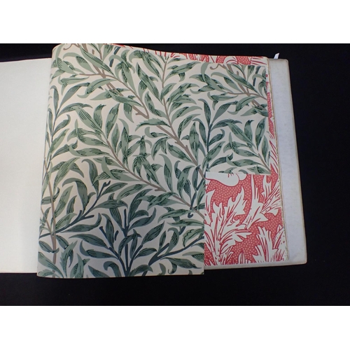 137 - SANDERSON: THE WILLIAM MORRIS HAND PRINTED COLLECTION

a wallpaper sample book c.1960 (some pages cu... 