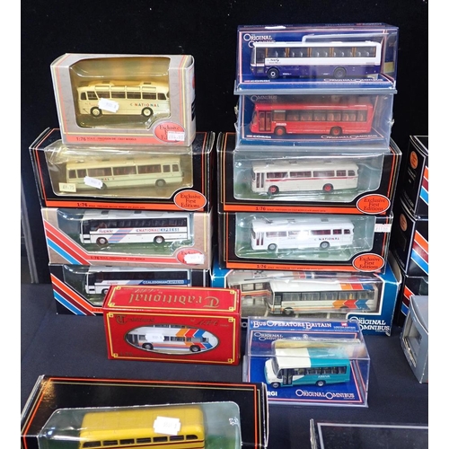 165 - A COLLECTION OF DIE CAST BUSES AND COACHES

Brighton and Hove, Western National, Bournemouth, Eastbo... 