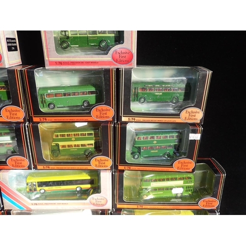 172 - A COLLECTION OF DIE CAST BUSES AND COACHES

London Transport Greenline and London Country, all boxed