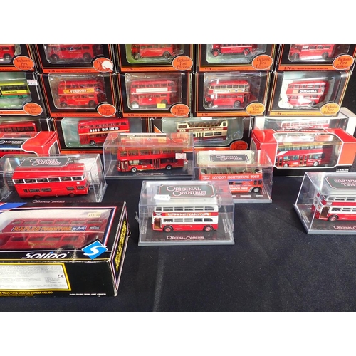 174 - A COLLECTION OF DIE CAST BUSES AND COACHES

London Transport and London, various operators and liver... 