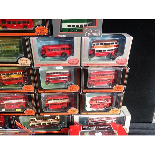 174 - A COLLECTION OF DIE CAST BUSES AND COACHES

London Transport and London, various operators and liver... 