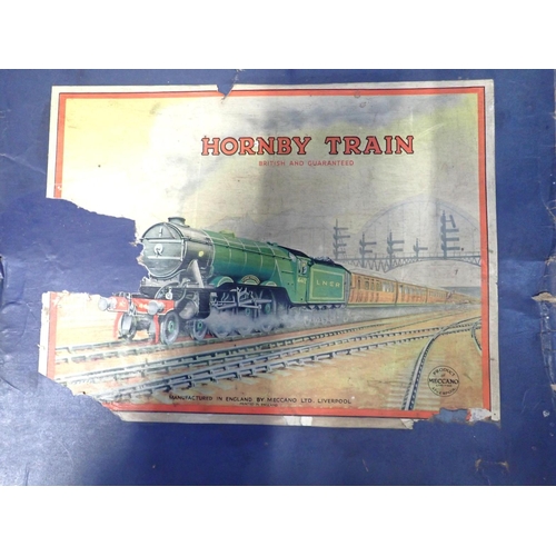 202 - HORNBY 0 GAUGE BOXED No. 601 GOODS TRAIN SET

LNER, NE banding