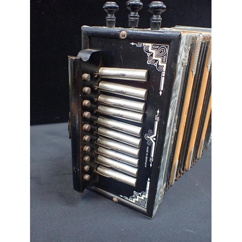 206 - A VINTAGE GERMAN MADE ACCORDION