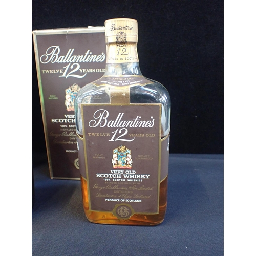 249 - COURVOISIER COGNAC

a 70cl bottle, together with a 70cl bottle of Ballantine's 12 y.o. Blended Scotc... 