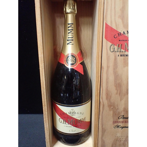 252 - A MAGNUM OF G H MUMM CHAMPAGNE