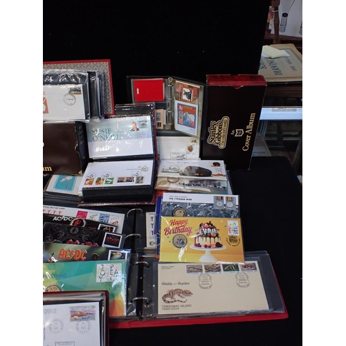 501 - FIFTEEN ALBUMS OF FIRST DAY COVERS

mostly of Australian interest, together with some loose cards (o... 