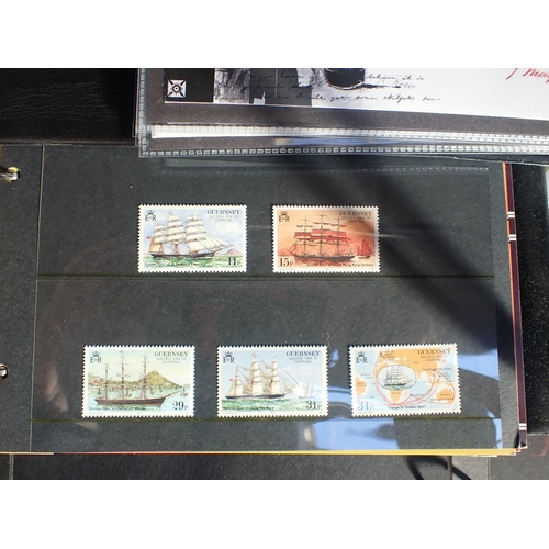 509 - FOURTEEN ALBUMS OF FIRST DAY COVERS

mostly Guernsey, together with a small selection of Greenland r... 