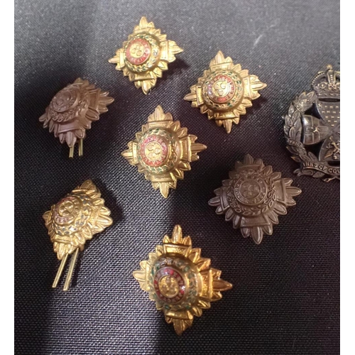 531 - A COLLECTION OF MILITARY BADGES

Inns of Court OTC, Order of the Bath Star and others, and four West... 