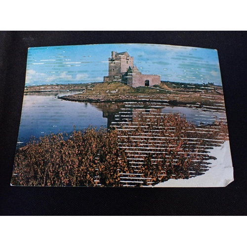 553 - ROGER MOORE (1827-2017) INTEREST - A postcard of Dungaire Castle, Galway

the reverse inscribed in p... 