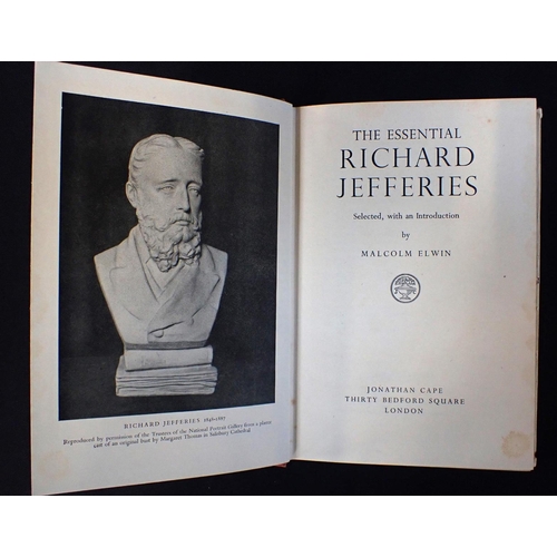 572 - RICHARD JEFFERIES: 'HODGE AND HIS MASTERS' 2 VOLS

1st ed Smith Elder and Co 1880, with five other 1... 