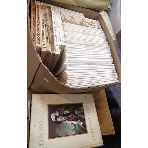 605 - A LARGE PART RUN OF 'THE CONNOISSEUR' MAGAZINE

mostly early 20th Century together with some 'The Bo... 