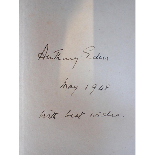 618 - EDEN, ANTHONY, 'FREEDOM AND ORDER'

front flyleaf signed by author and dated May 1948, published by ... 