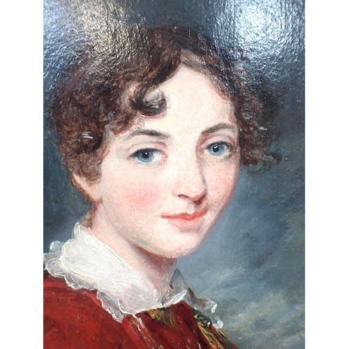 626 - 19th CENTURY OIL PORTRAIT OF A YOUNG LADY

Oil on board in an overpainted gilt frame 41 x 36cm