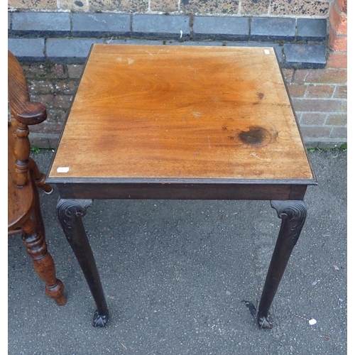 769 - A VICTORIAN 'SMOKER'S BOW' ARMCHAIR, WITH ELM SEAT

double stretcher and shaped and pierced splat, a... 