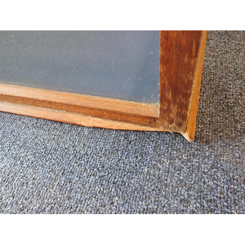 785 - A MAHOGANY FRAMED COUNTER TOP DISPLAY CASE

17cm high x 95cm x 47cm, accessed through two hinged bac... 