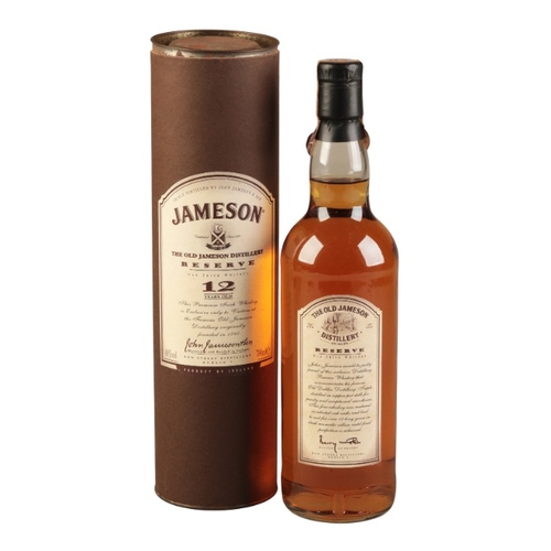 720 - JAMESON OLD RESERVE 12 Y.O. WHISKEY

70cl bottle, with card tube