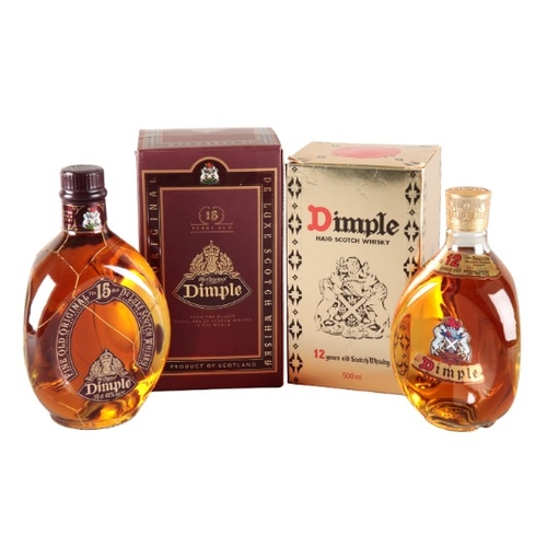 722 - HAIG 'DIMPLE DE LUXE' SCOTCH WHISKY

two decanters comprising one 15 year old and one 12 year old, 7... 