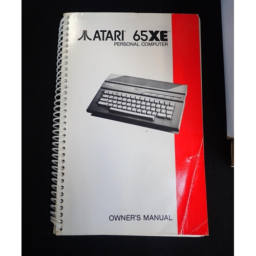 123 - AN ATARI 65XE HOME COMPUTER OUTFIT

serial no.A1 & A3 060475, in original boxes and seemingly little... 