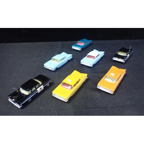 142 - SEVEN LOOSE CORGI 'CHEVROLET  IMPALA' DIECAST MODELS

in different colours (possible restoration). (... 