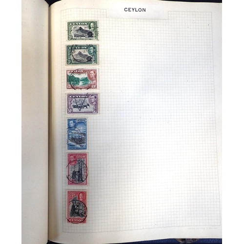 370 - STAMP ALBUM INTERNATIONAL COVERAGE

mostly early to mid 20th century, with a bag of loose stamps