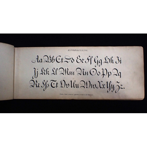 389 - CHARLES CLARK'S ENGRAVED ALPHABETS TWELVE DIFFERENT STYLES

London, early 19th century