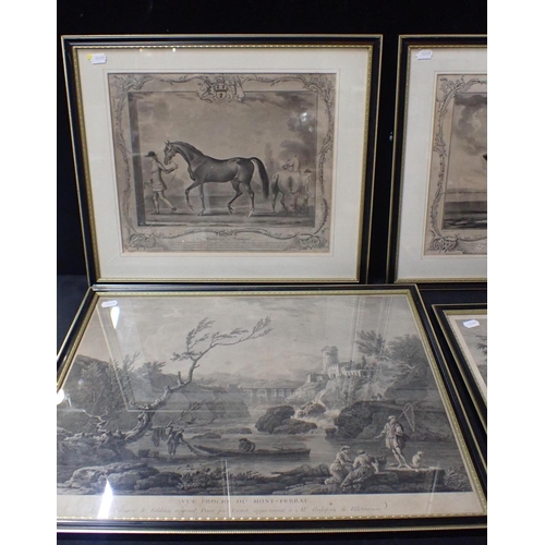 499 - HOUSTON AFTER SPENCER AND SEYMOUR; TWO 18tH CENTURY EQUESTRIAN ENGRAVINGS

'The portraiture of Dormo... 