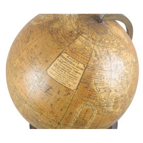 197 - A TERRESTRIAL GLOBE BY MALBY & SON OF PARKER STREET, LONDON

dated 1899, on a turned wood stand, 27c... 