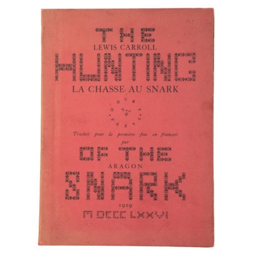 347 - CARROLL, LEWIS: 'THE HUNTING OF THE SNARK'

illustrated by Louis Arragon, limited edition 4/50, sign... 